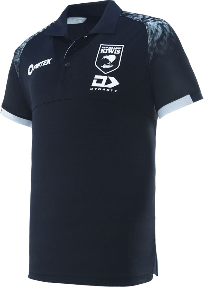 New Zealand Kiwis 2026 NRL Mens Media Polo Shirt