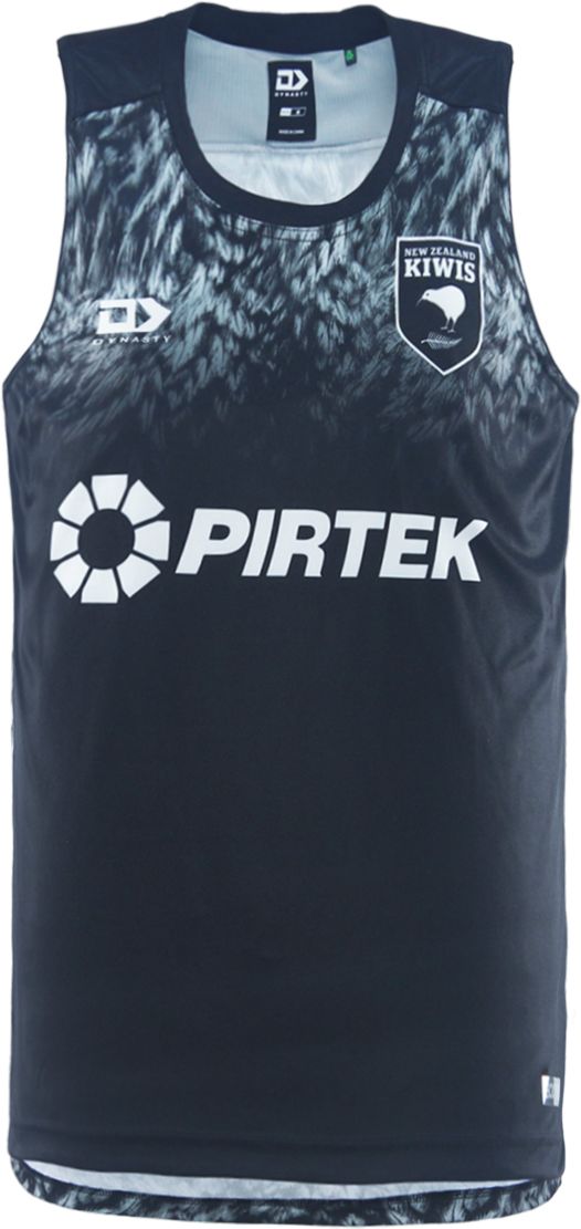 New Zealand Kiwis 2026 NRL Mens Silver Training Singlet