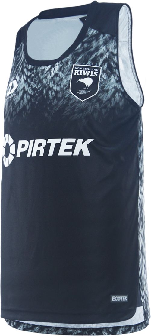 New Zealand Kiwis 2026 NRL Mens Silver Training Singlet