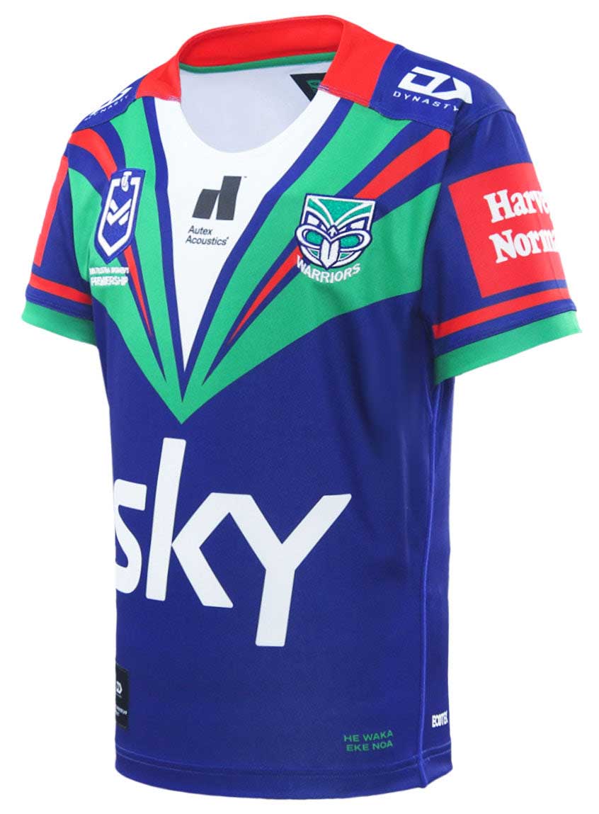 New Zealand Warriors 2025 NRLW Mens Home Jersey