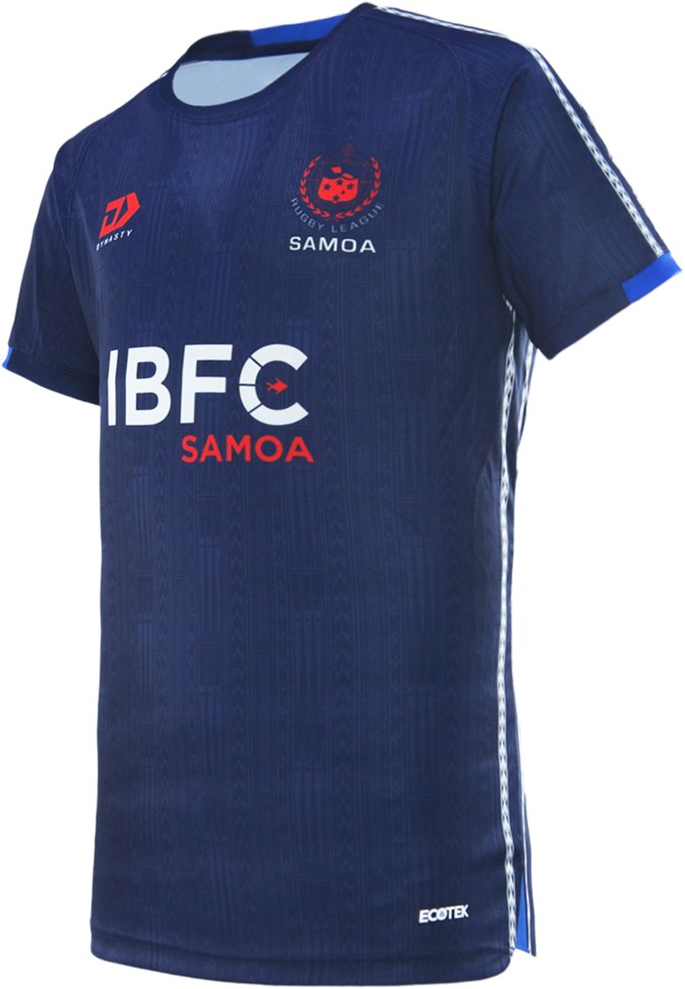 Toa Samoa 2026 NRL Mens Navy Training Shirt