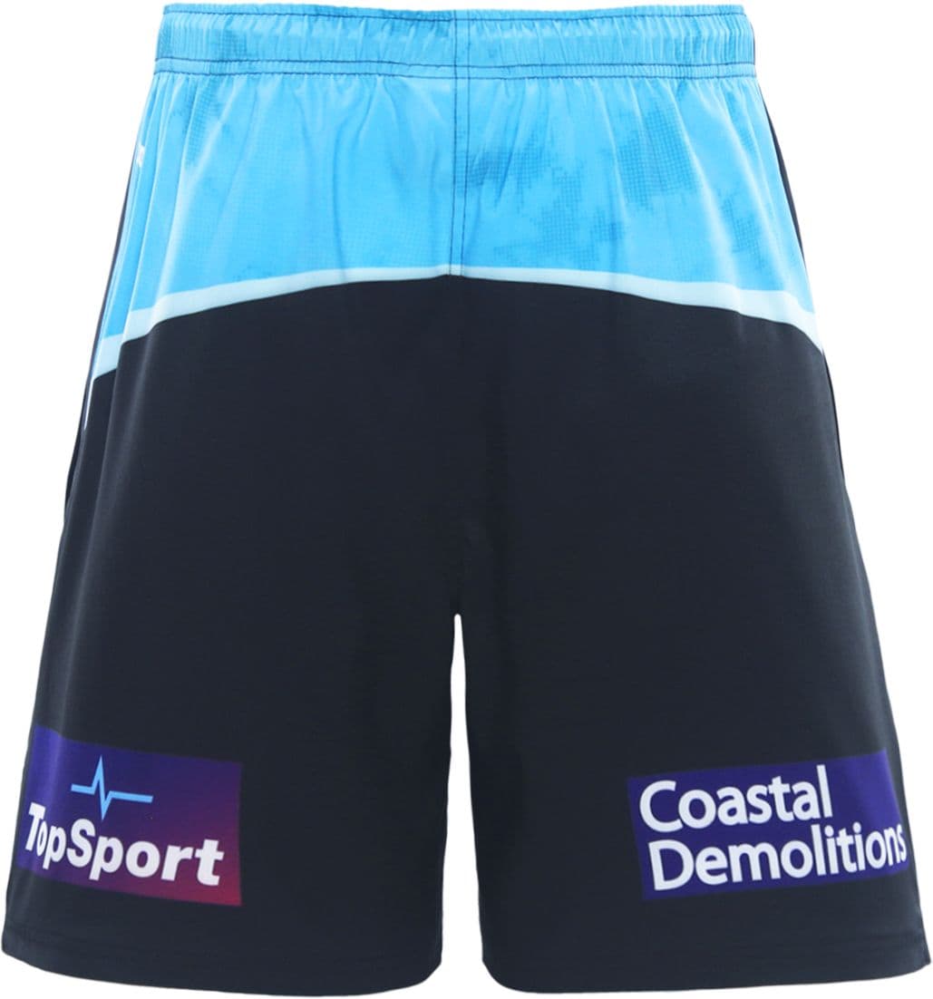 Gold Coast Titans 2025 NRL Mens Black Training Shorts