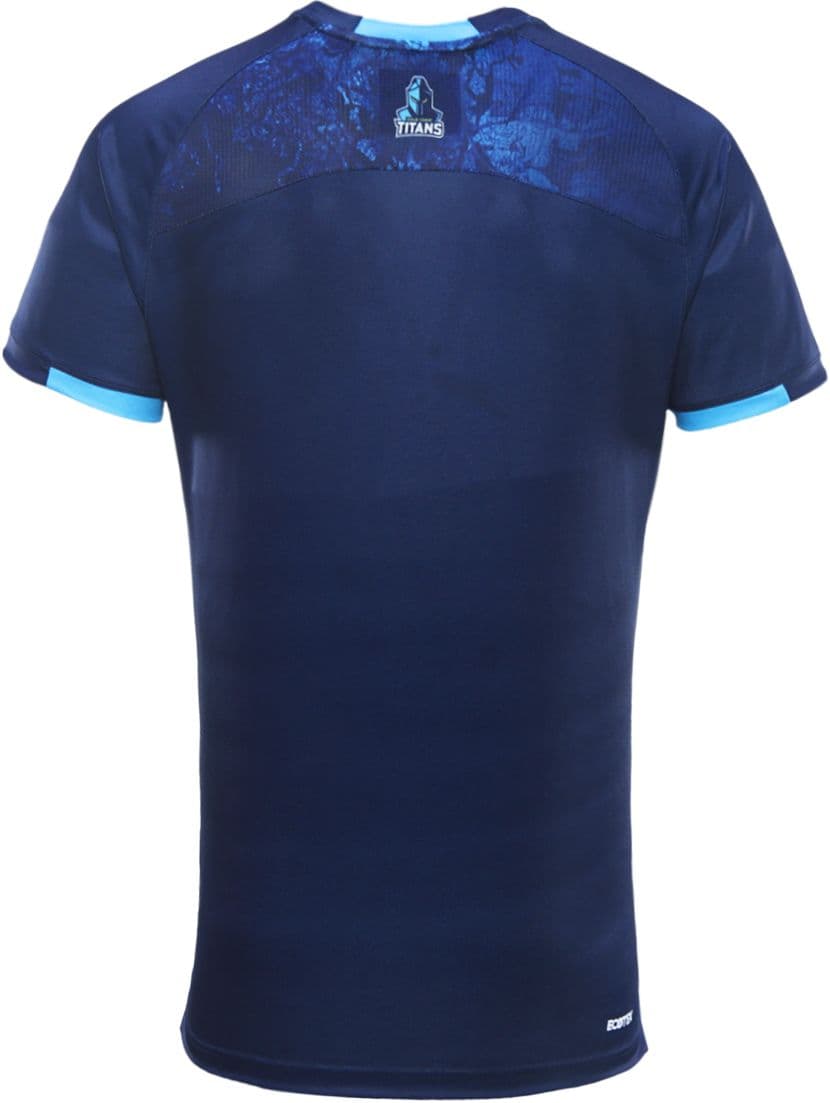 Gold Coast Titans 2025 NRL Mens Warm Up Shirt Gold Coast Titans 2025 NRL Mens Warm Up Shirt