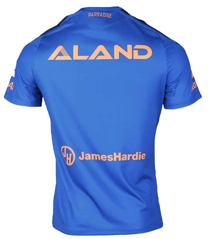 Parramatta Eels 2025 NRL Mens Blue Training Shirt