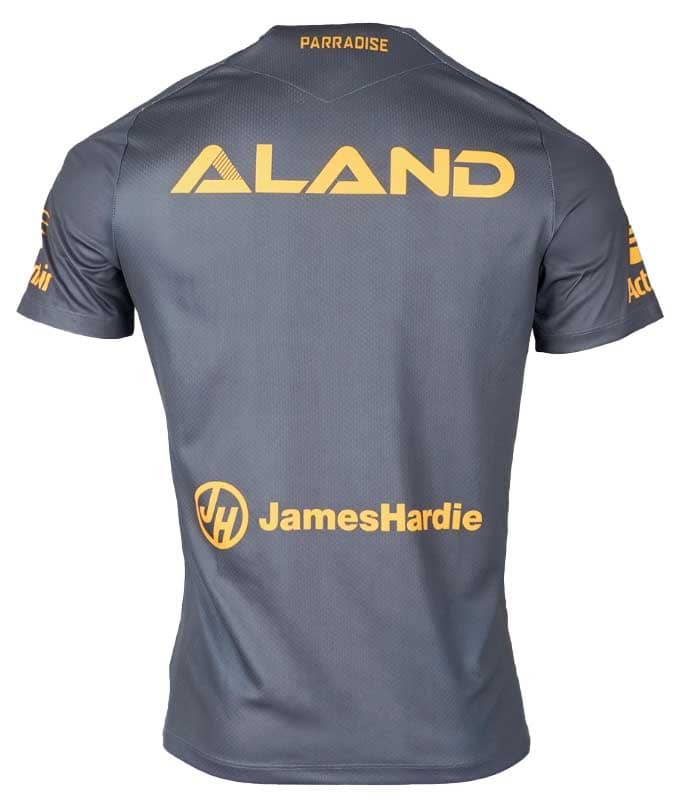Parramatta Eels 2025 NRL Mens Grey Training Shirt