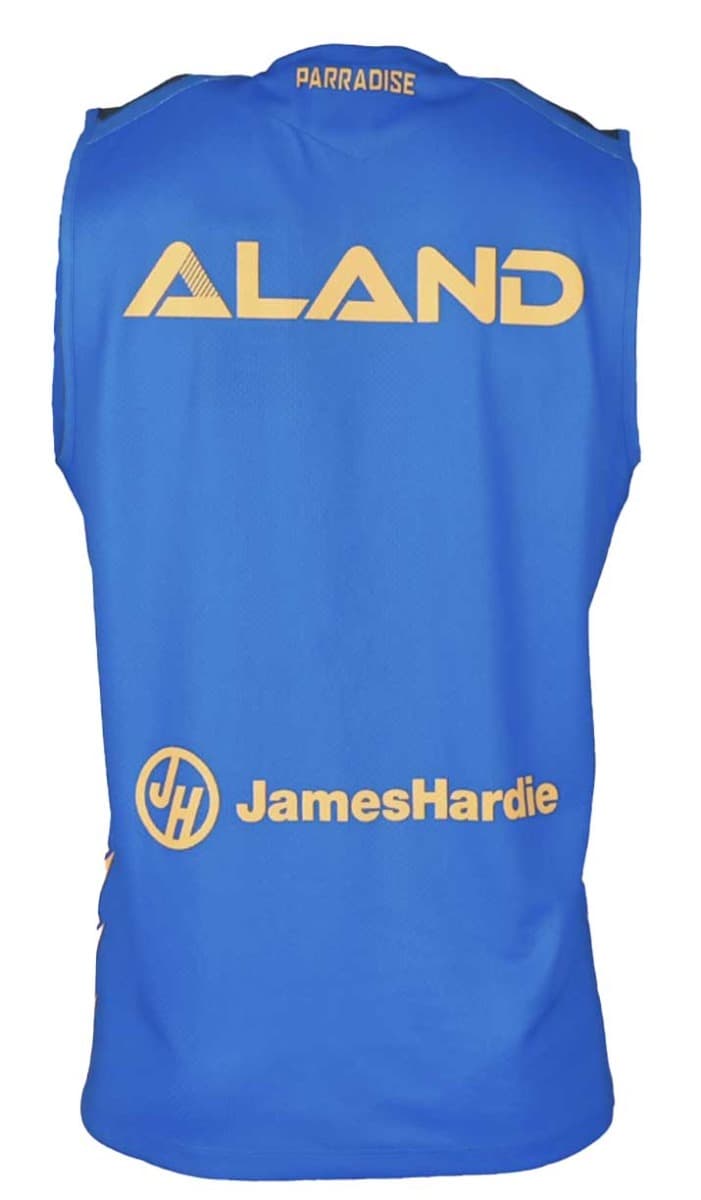 Parramatta Eels 2025 NRL Mens Blue Training Singlet