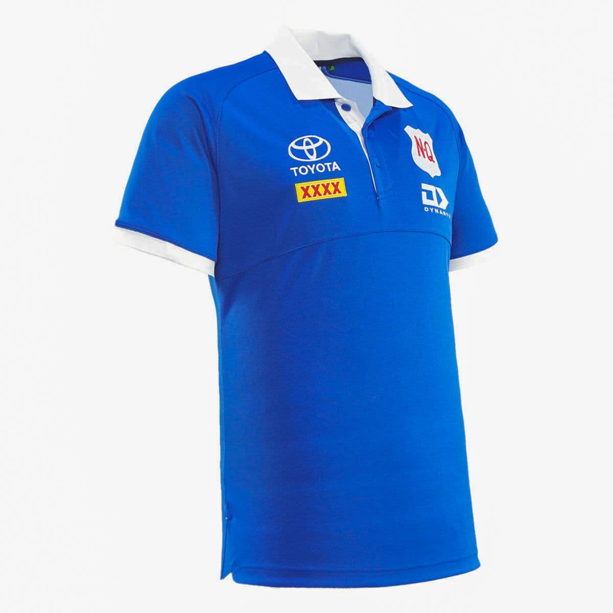 North Queensland Cowboys 2025 NRL Mens Royal Media Polo Shirt