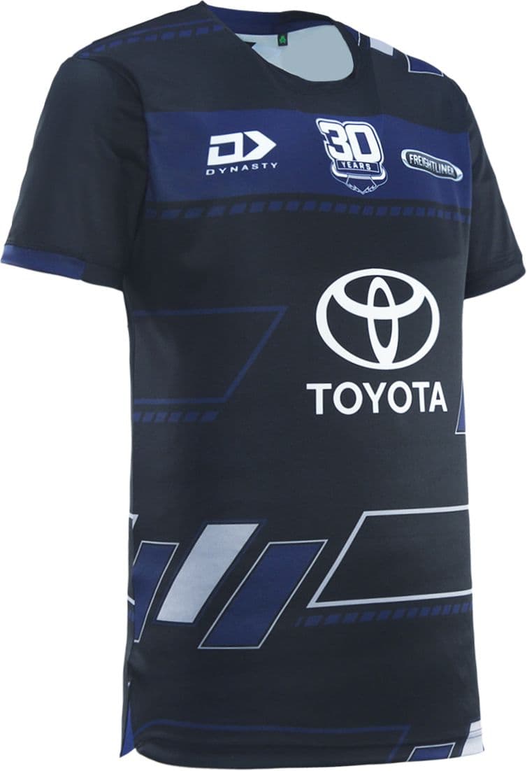 North Queensland Cowboys 2025 NRL Mens Black Training Shirt