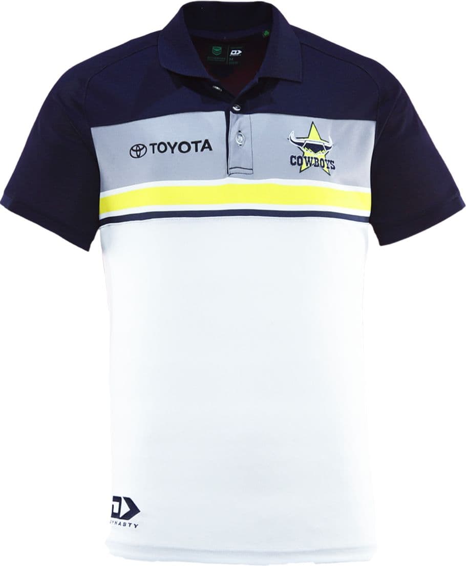 North Queensland Cowboys 2025 NRL Mens Throwback Polo Shirt North Queensland Cowboys 2025 NRL Mens Throwback Polo Shirt