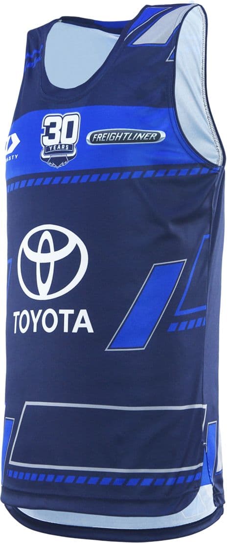 North Queensland Cowboys 2025 NRL Mens Training Singlet