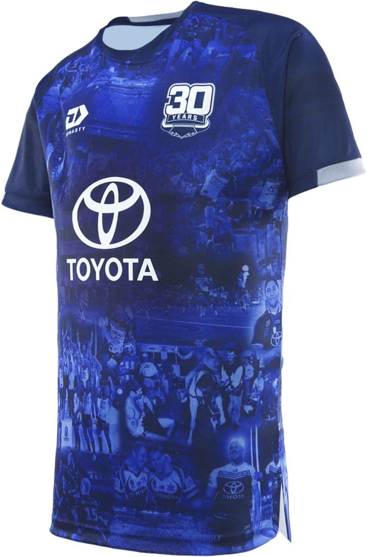 North Queensland Cowboys 2025 NRL Mens Warm Up Shirt