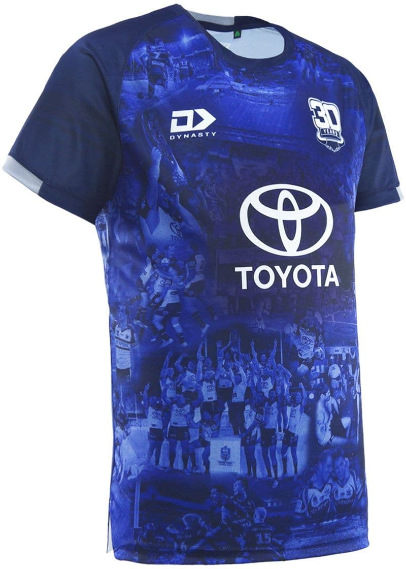 North Queensland Cowboys 2025 NRL Mens Warm Up Shirt