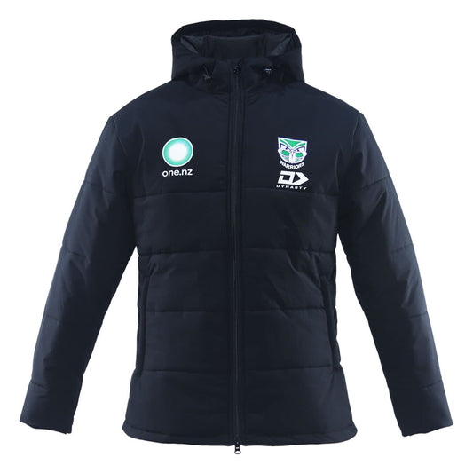 New Zealand Warriors 2025 NRL Mens Winter Jacket New Zealand Warriors 2025 NRL Mens Winter Jacket