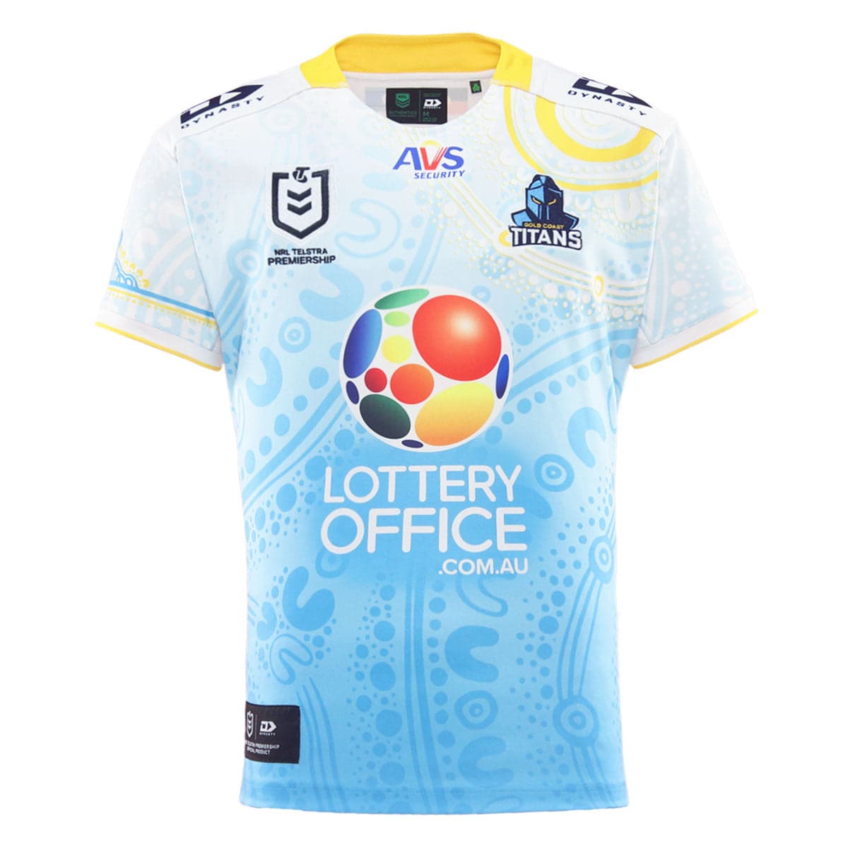 Gold Coast Titans 2025 NRL Mens Indigenous Jersey
