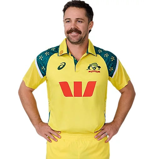 Cricket Australia 2026 Cricket Mens ODI Home Shirt Cricket Australia 2026 Cricket Mens ODI Home Shirt
