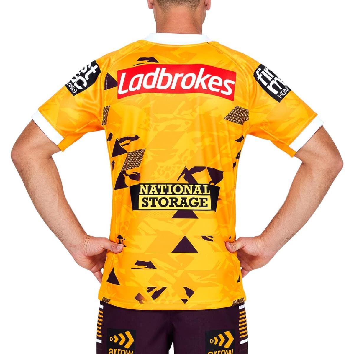 Brisbane Broncos NRL Mens Alternate 9s Jersey