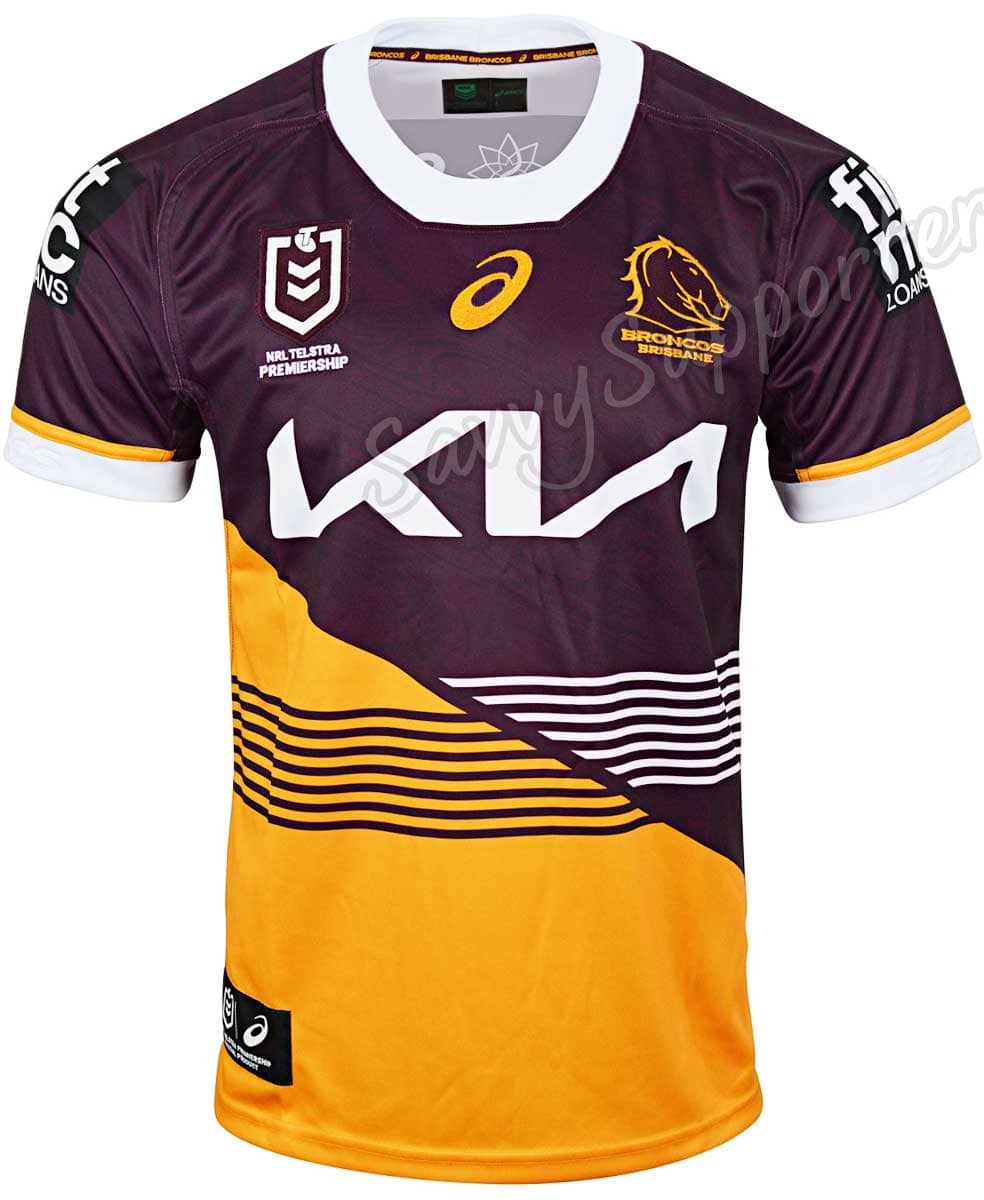 Brisbane Broncos 2024 NRL Mens Home Jersey