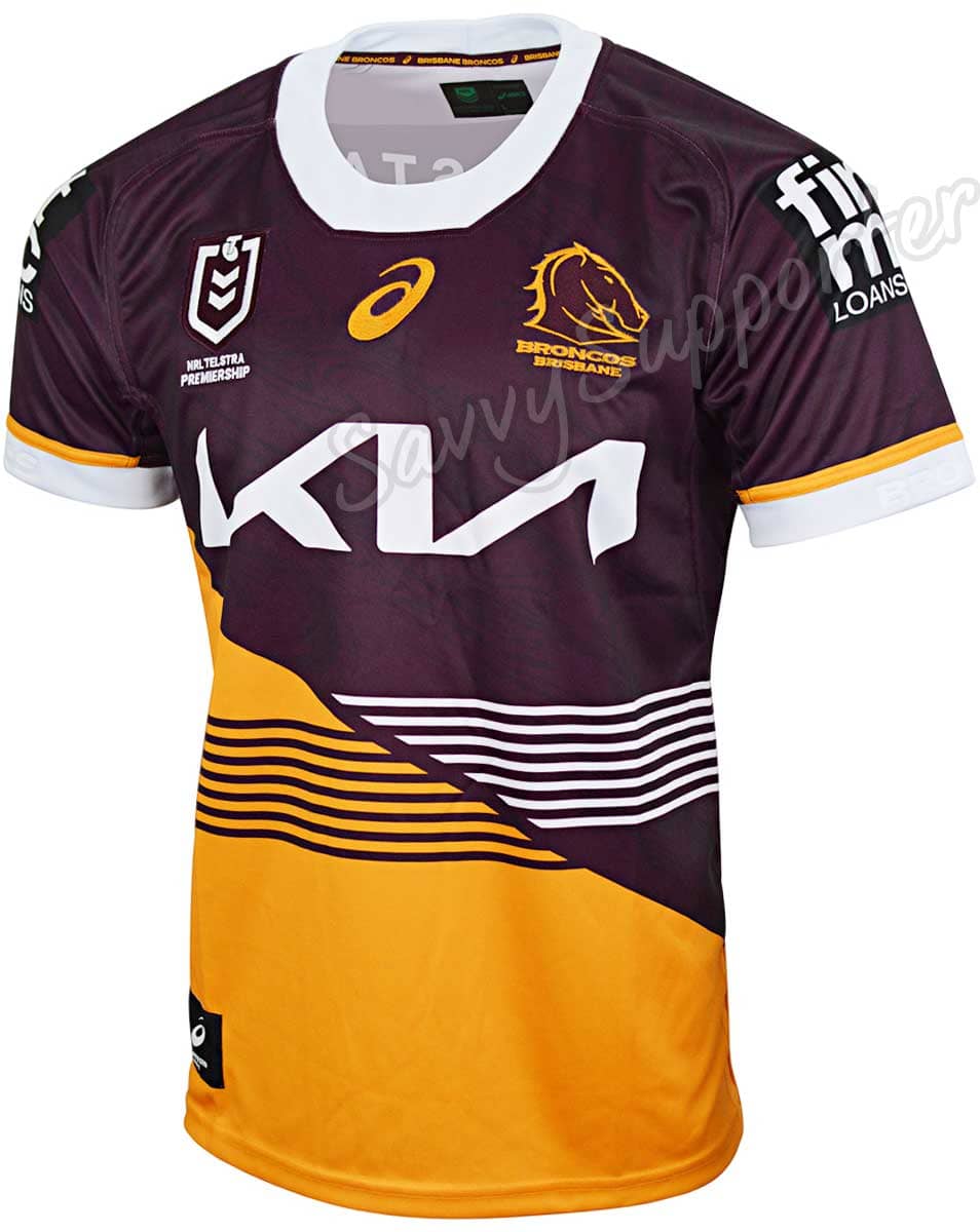 Brisbane Broncos 2024 NRL Mens Home Jersey