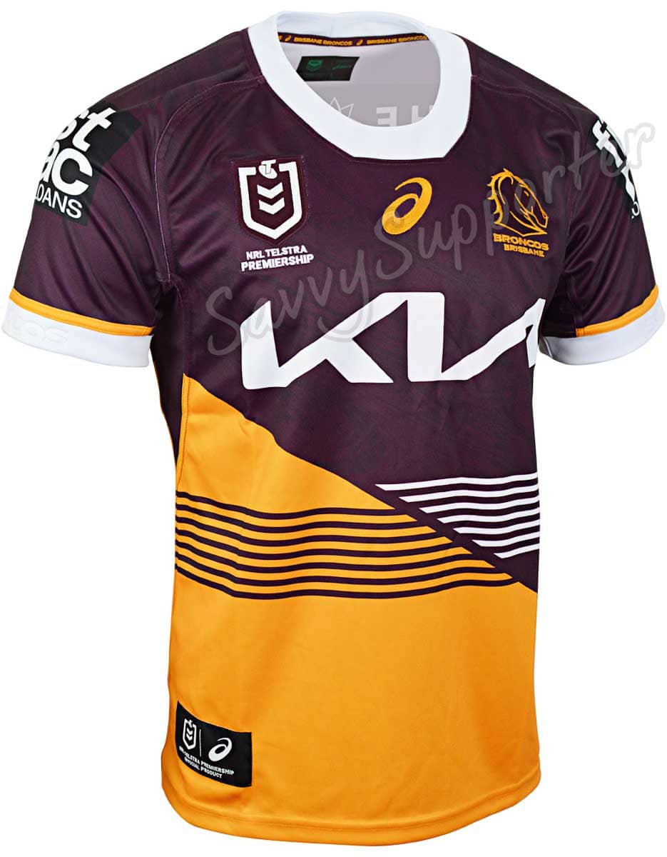 Brisbane Broncos 2024 NRL Mens Home Jersey