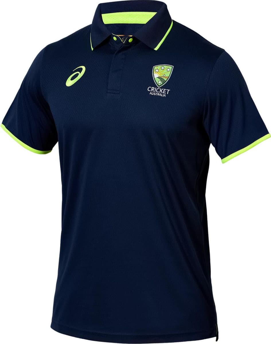 Cricket Australia 2025 Cricket Mens Travel Polo Shirt