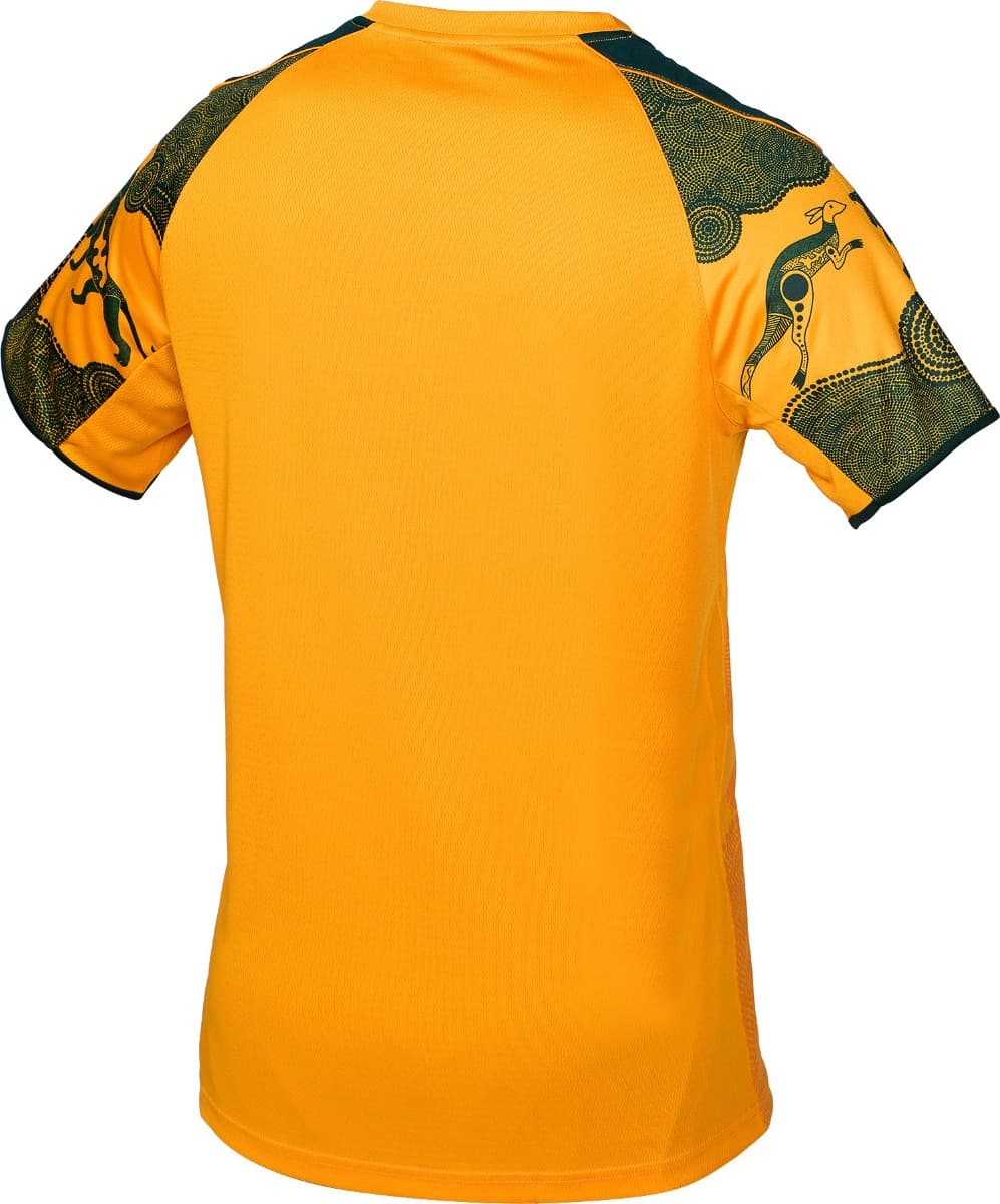 Australian Wallabies 2025 Rugby Union Mens Warm Up Shirt