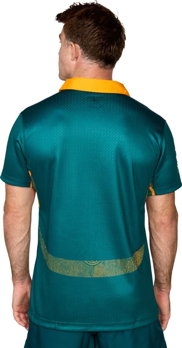 Australian Wallabies 2025 Rugby Union Mens Warm Up Jersey
