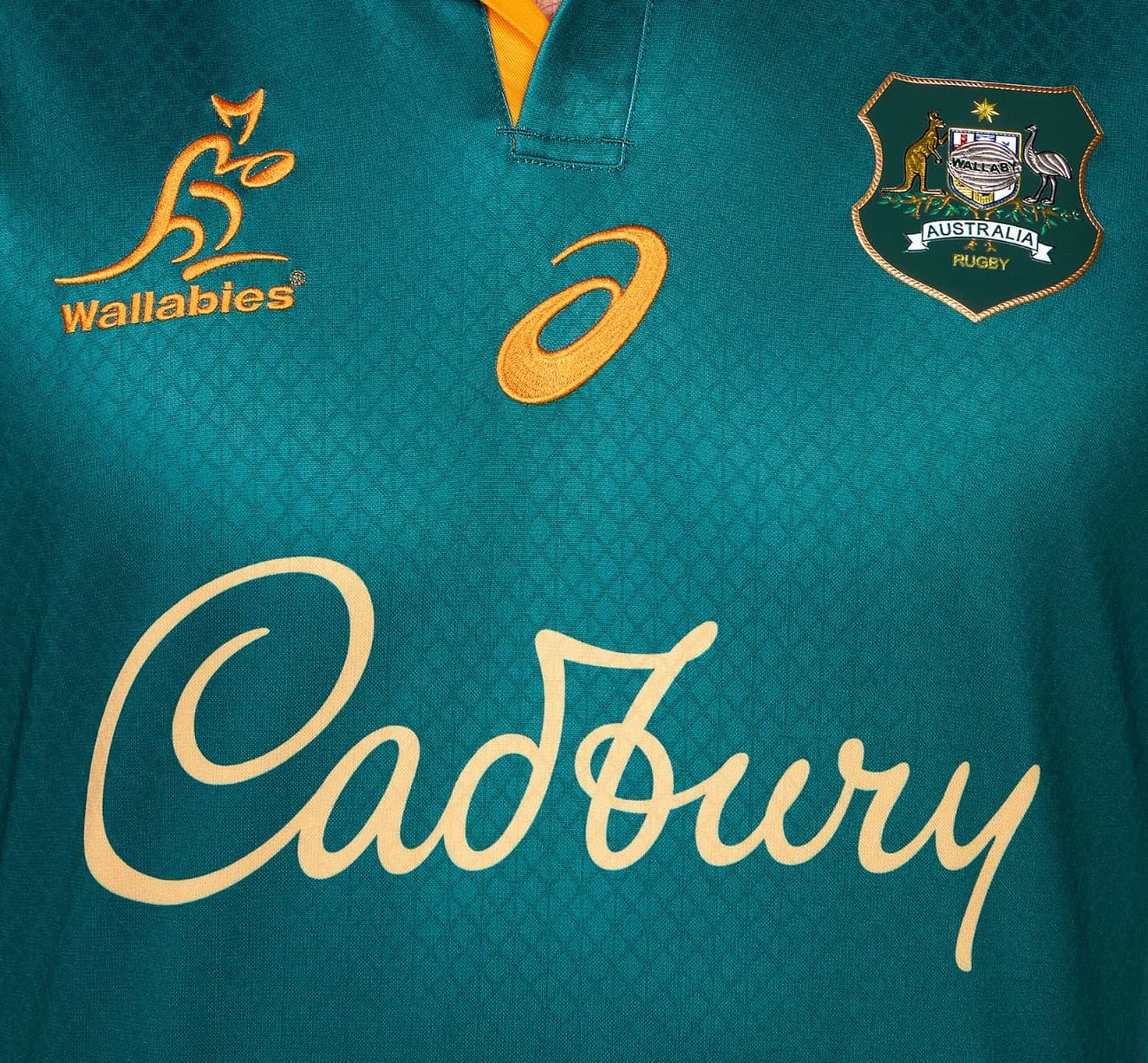 Australian Wallabies 2025 Rugby Union Kids Warm Up Jersey