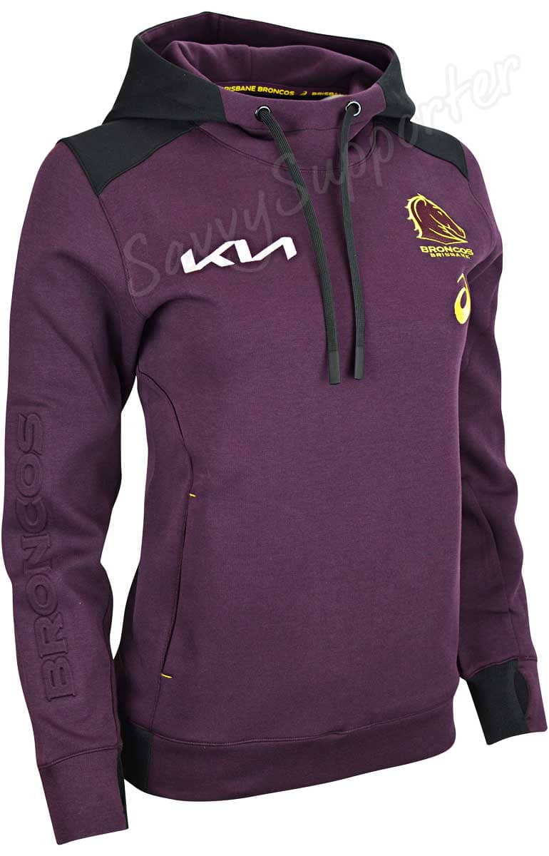 Brisbane Broncos NRL Ladies Team Hoodie