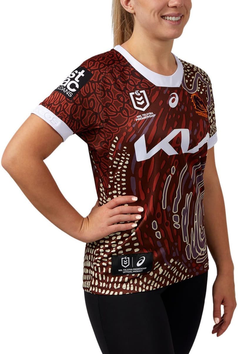 Brisbane Broncos 2024 NRL Ladies Indigenous Jersey
