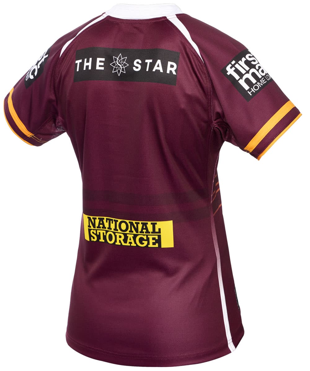 Brisbane Broncos 2025 NRL Ladies Home Jersey Brisbane Broncos 2025 NRL Ladies Home Jersey