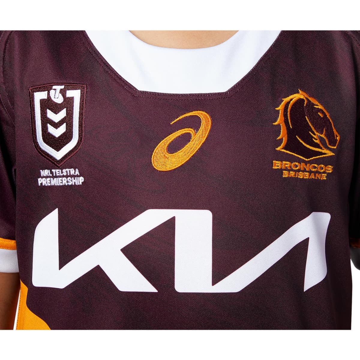 Brisbane Broncos 2024 NRL Kids Home Jersey