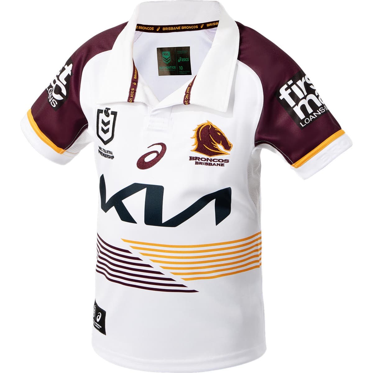 Brisbane Broncos 2024 NRL Kids Away Jersey