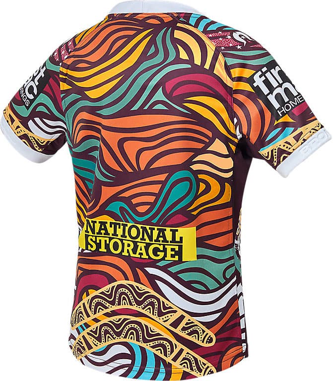 Brisbane Broncos 2023 NRL Kids Indigenous Jersey