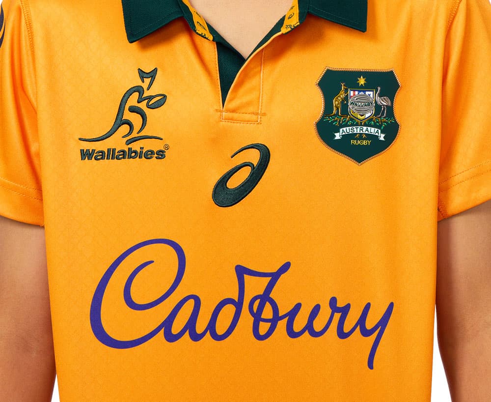 Australian Wallabies 2025 Rugby Union Lions Kids Representative Jersey