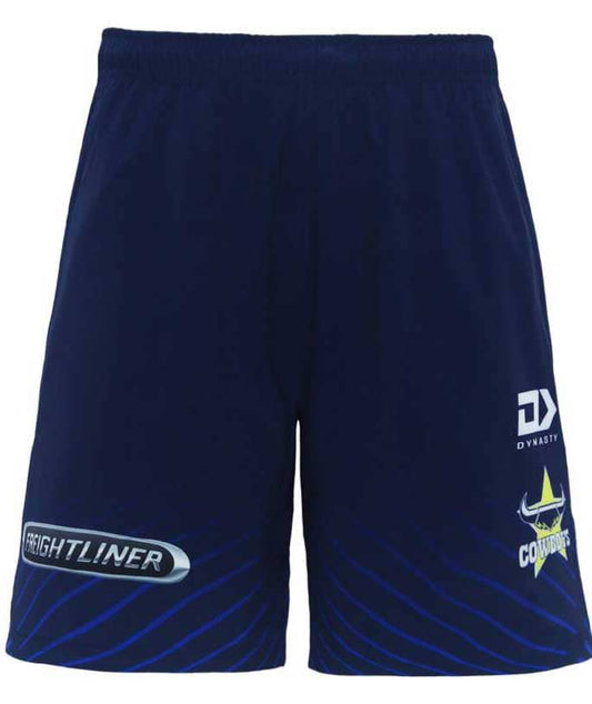 North Queensland Cowboys 2024 NRL Mens Gym Zip Shorts North Queensland Cowboys 2024 NRL Mens Gym Zip Shorts