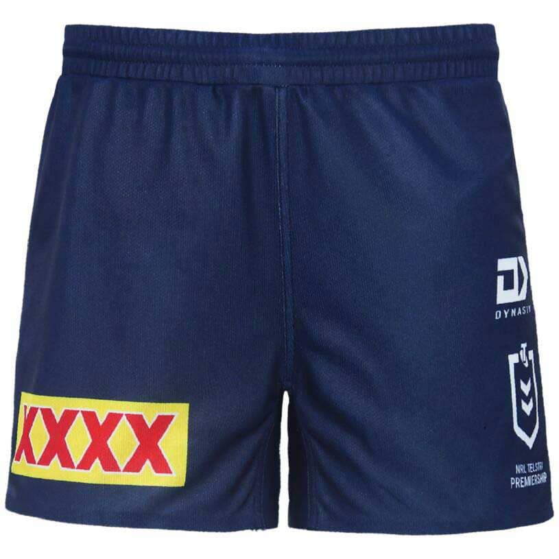 North Queensland Cowboys 2024 NRL Mens Players Navy Home Shorts North Queensland Cowboys 2024 NRL Mens Players Navy Home Shorts