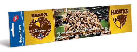 Hawthorn Hawks 2013 Premiers Team Bumper Sticker Brand New AFL Hawthorn Hawks 2013 Premiers Team Bumper Sticker Brand New AFL