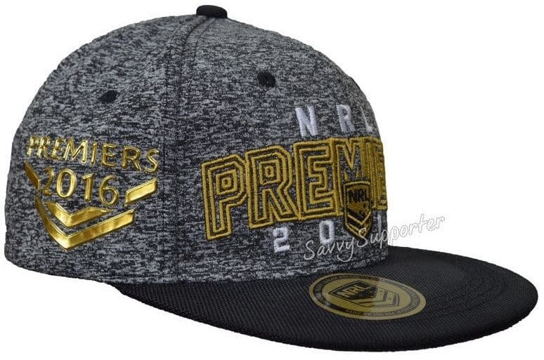 Cronulla Sharks 2016 NRL Premiers Flat Peak Cap / Hat