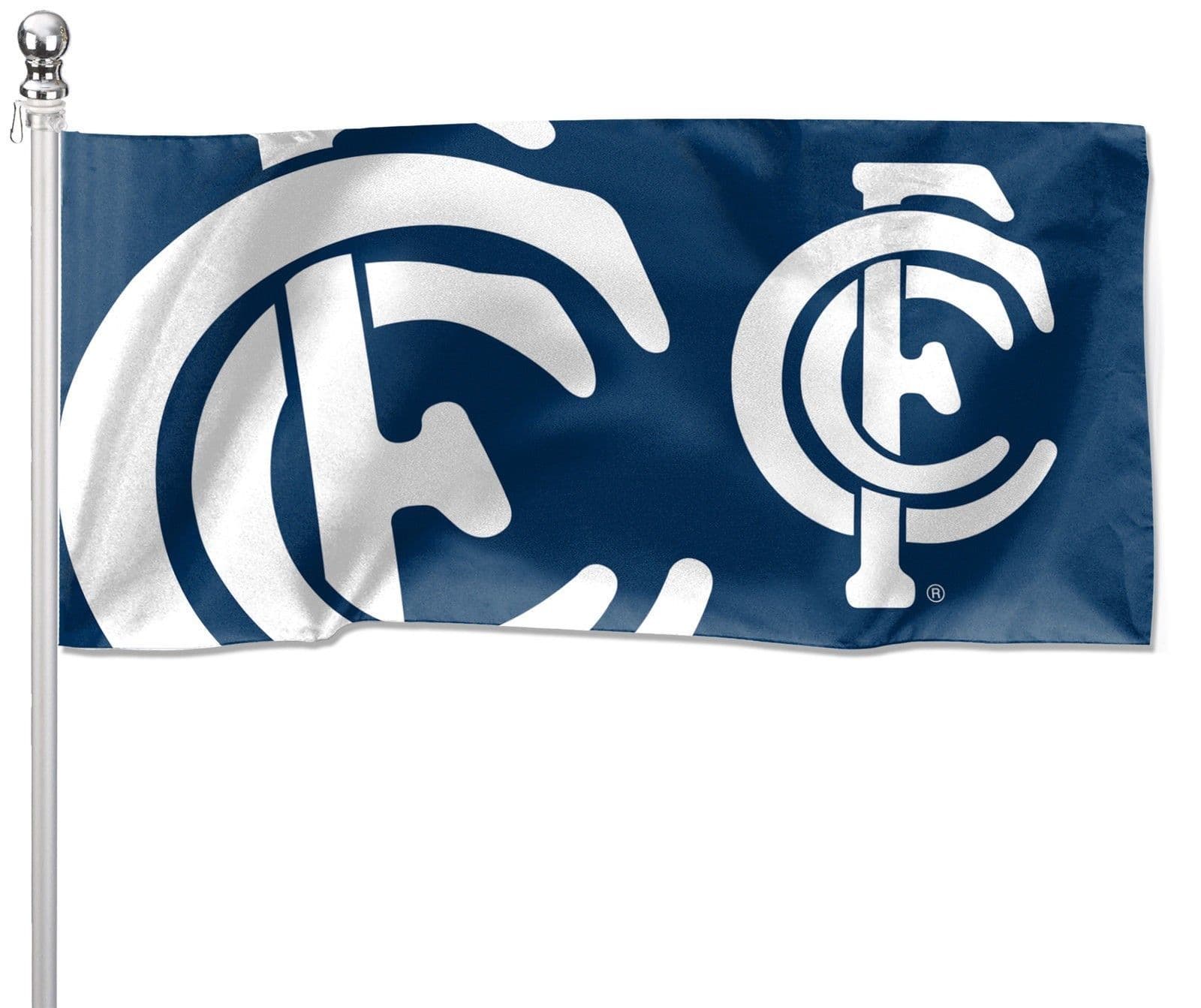Carlton Blues Pole Flag 1800mm by 900mm Carlton Blues Pole Flag 1800mm by 900mm
