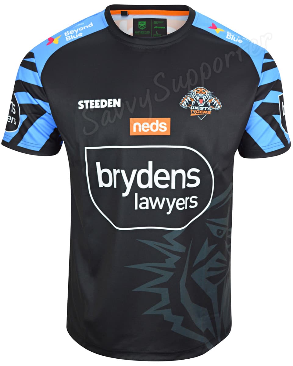 Wests Tigers NRL Mens Run Out Tee