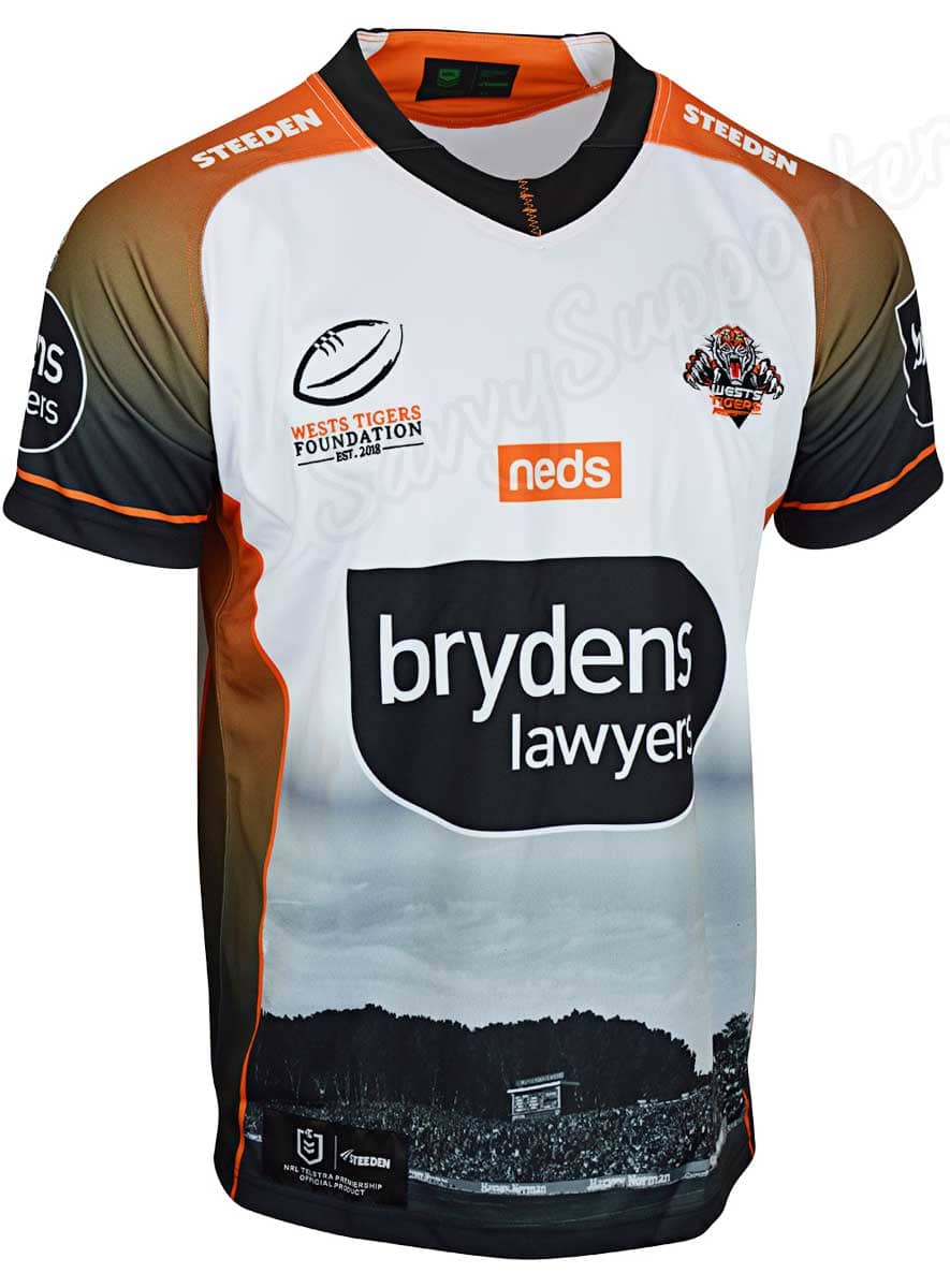 Wests Tigers NRL Mens Leichhardt Jersey ***VERY SMALL FIT***