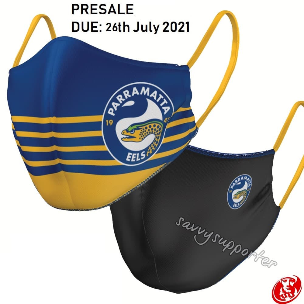 Parramatta Eels NRL Reversible Face Mask