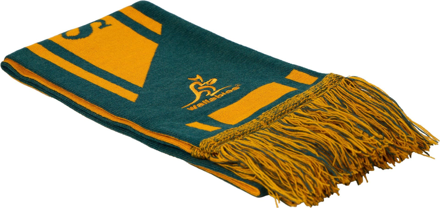 Australian Wallabies 2025 Rugby Union Supporter Scarf