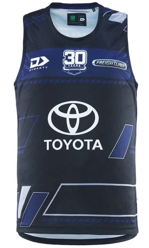 North Queensland Cowboys 2025 NRL Mens Alt Training Singlet North Queensland Cowboys 2025 NRL Mens Alt Training Singlet