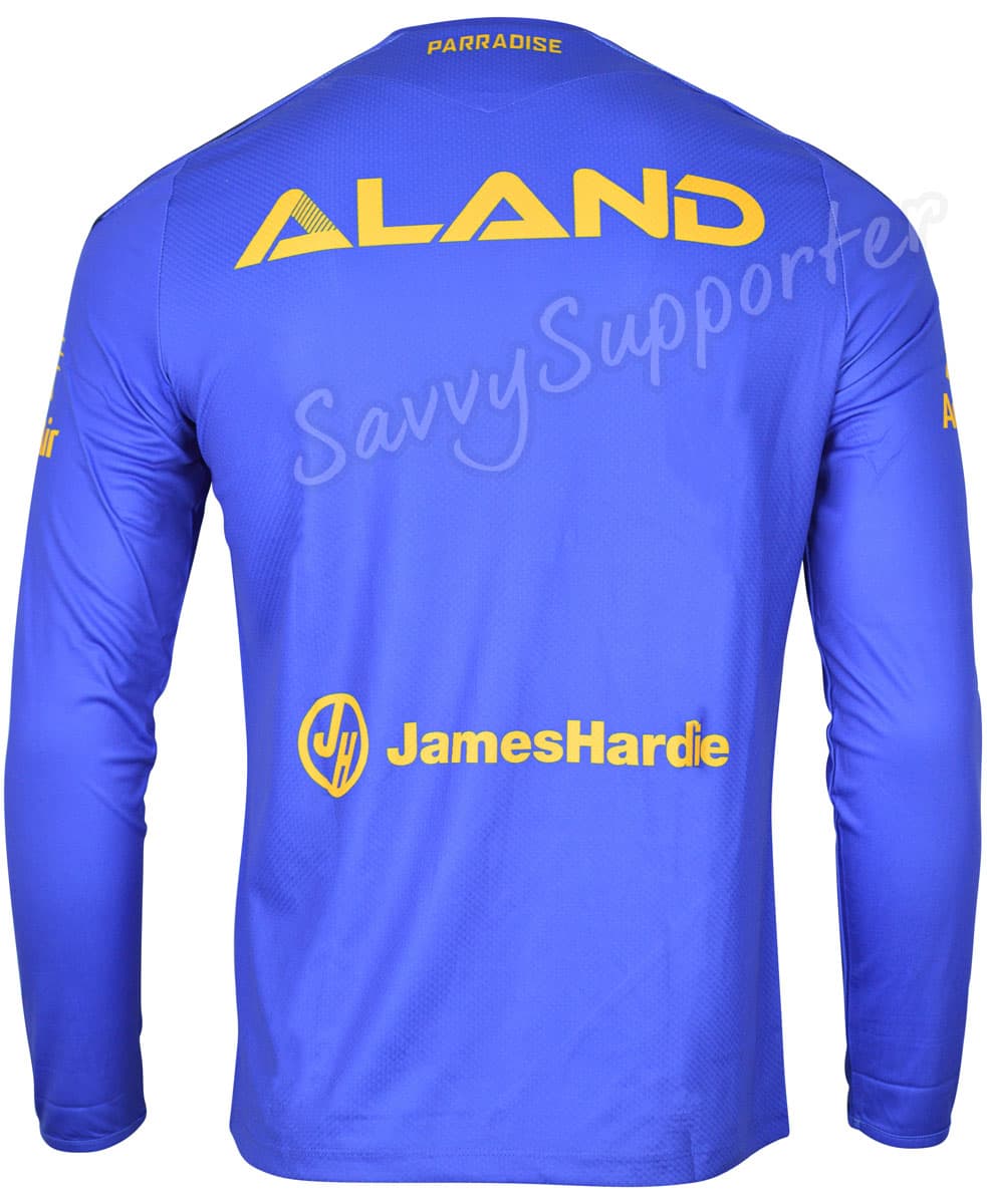 Parramatta Eels 2025 NRL Mens Long Sleeve Training Shirt