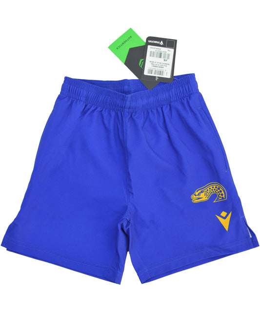 Parramatta Eels 2025 NRL Kids Blue Training Gym Shorts Parramatta Eels 2025 NRL Kids Blue Training Gym Shorts