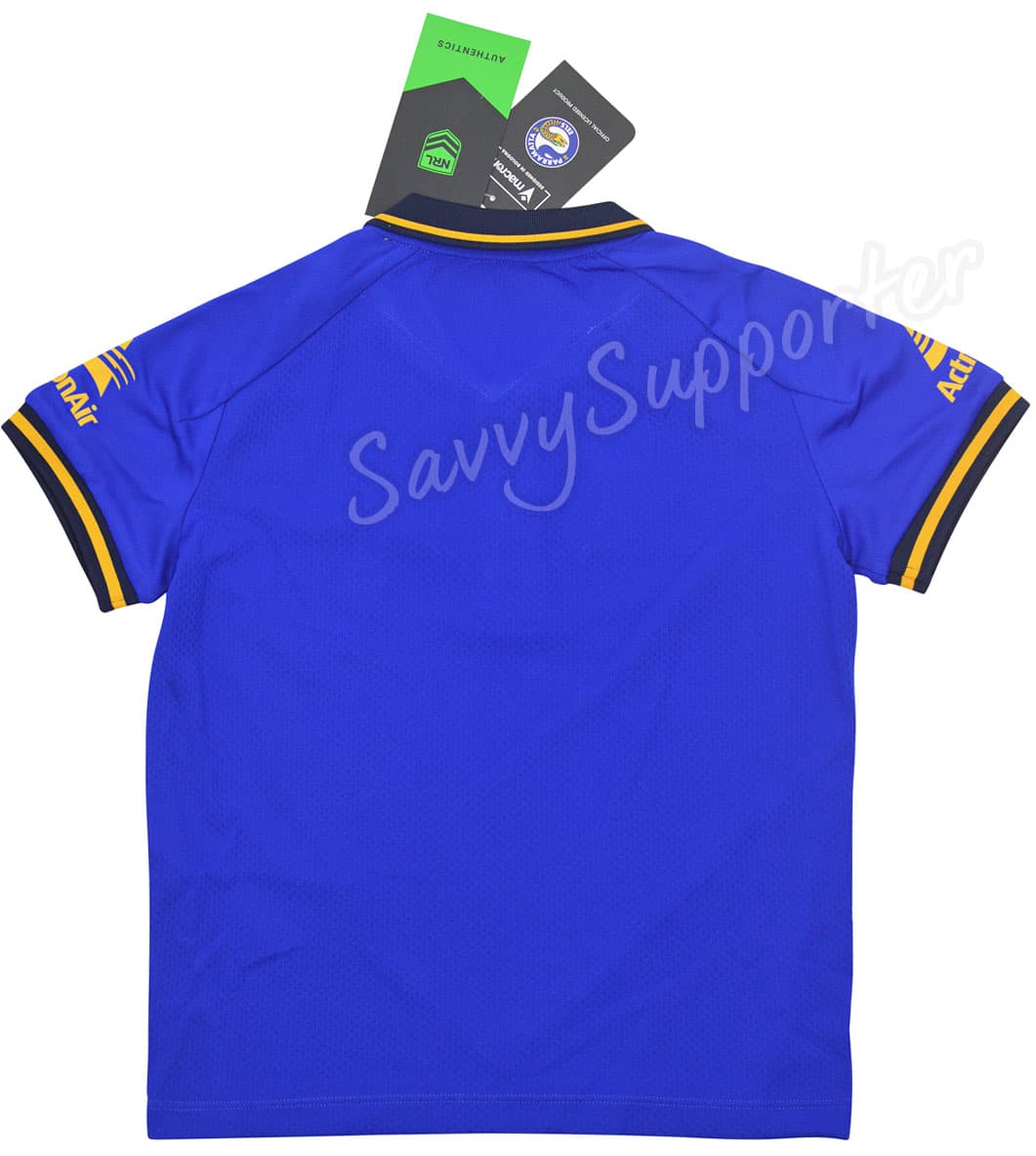 Parramatta Eels 2025 NRL Kids Travel Polo Shirt