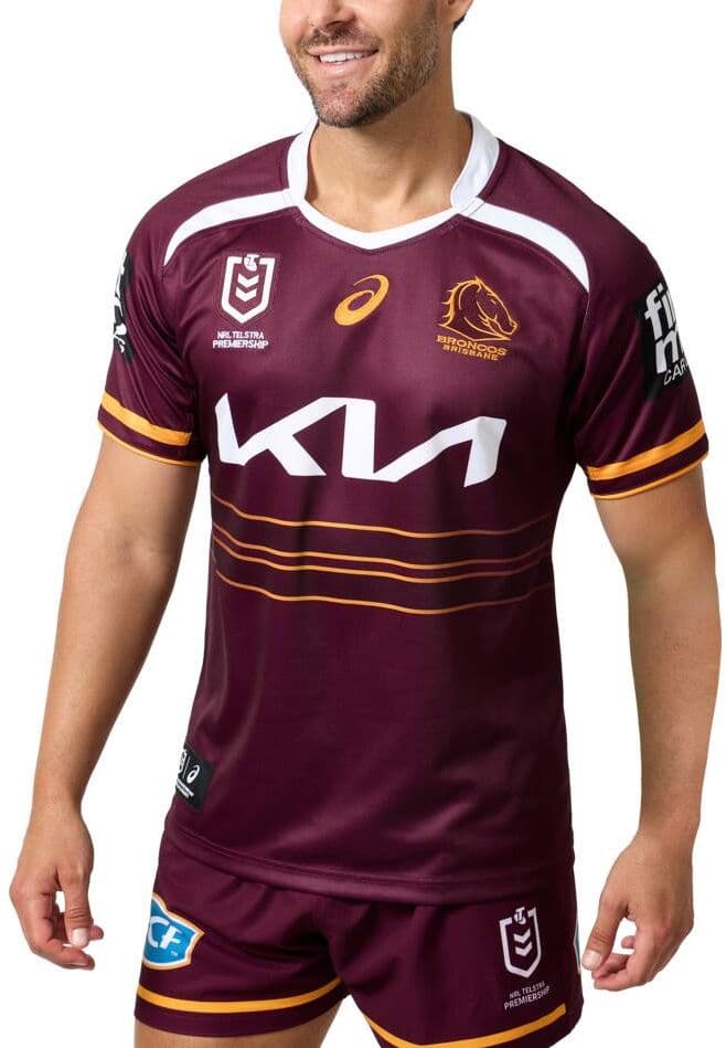 Brisbane Broncos 2025 NRL Mens Home Jersey