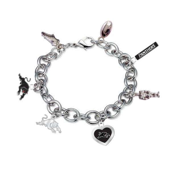 Penrith Panthers NRL Ladies Charm Bracelet