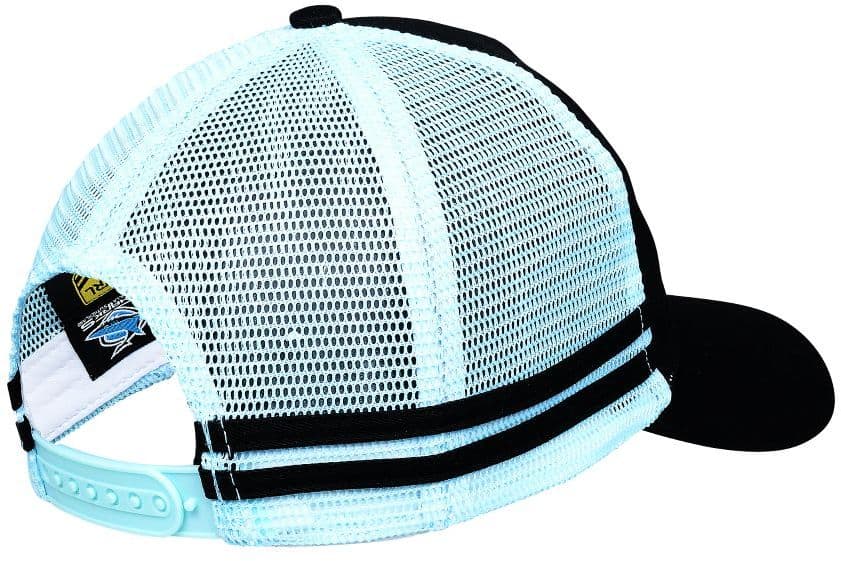 Cronulla Sharks 2025 NRL Stripe Trucker Cap Cronulla Sharks 2025 NRL Stripe Trucker Cap